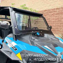  POLARIS RZR 1000XP/TURBO FRONT WINDSHIELD 2019-23 'Dirt Warrior Accessories'