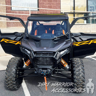 POLARIS RZR 1000XPTURBO 2-SEAT Cab Enclosure THE VAULT 2024+ Upper Side Doors & Panels (Patent Pending) Dirt Warrior Accessories