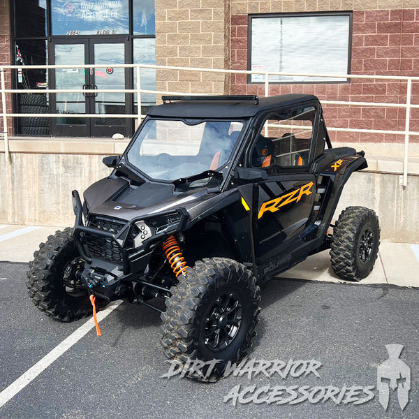 POLARIS RZR 1000XPTURBO 2-SEAT Cab Enclosure THE VAULT 2024+ Upper Side Doors & Panels (Patent Pending) Dirt Warrior Accessories