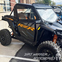 POLARIS RZR 1000XPTURBO 2-SEAT Cab Enclosure THE VAULT 2024+ Upper Side Doors & Panels (Patent Pending) Dirt Warrior Accessories