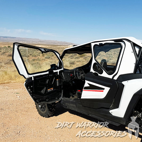 POLARIS RZR 1000XP/TURBO 4-SEAT Cab Enclosure "THE VAULT" 2024+ Upper Side Doors & Panels (Patent Pending) Dirt Warrior Accessories