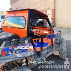 POLARIS RZR 900XP REAR WINDSHIELD 2011-13