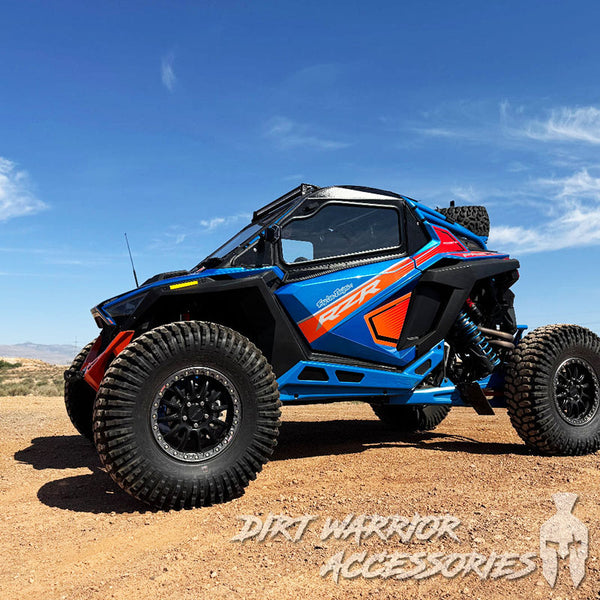 POLARIS RZR PRO R 2-SEAT 2022-24 Cab Enclosure "THE VAULT" Upper Side Doors & Panels (Patent Pending) Dirt Warrior Accessories