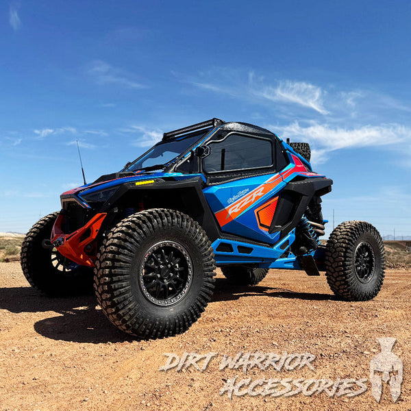 POLARIS RZR PRO R 2-SEAT 2022-24 Cab Enclosure "THE VAULT" Upper Side Doors & Panels (Patent Pending) Dirt Warrior Accessories