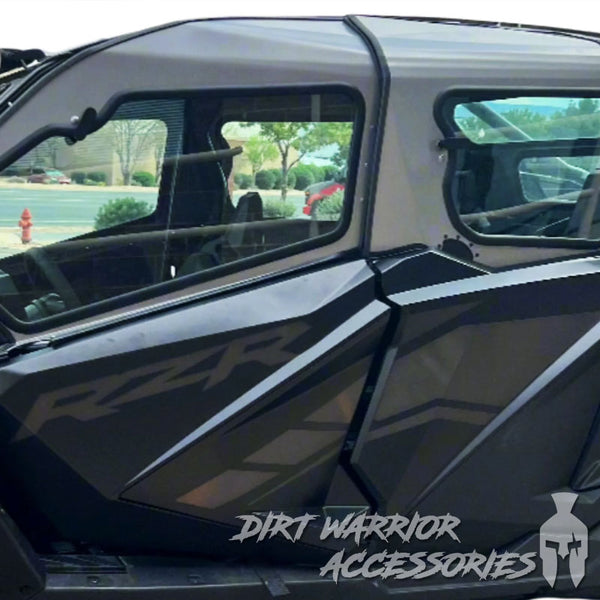 POLARIS RZR PRO R 4-SEAT 2022-24 Cab Enclosure "THE VAULT" Upper Side Doors & Panels (Patent Pending) Dirt Warrior Accessories