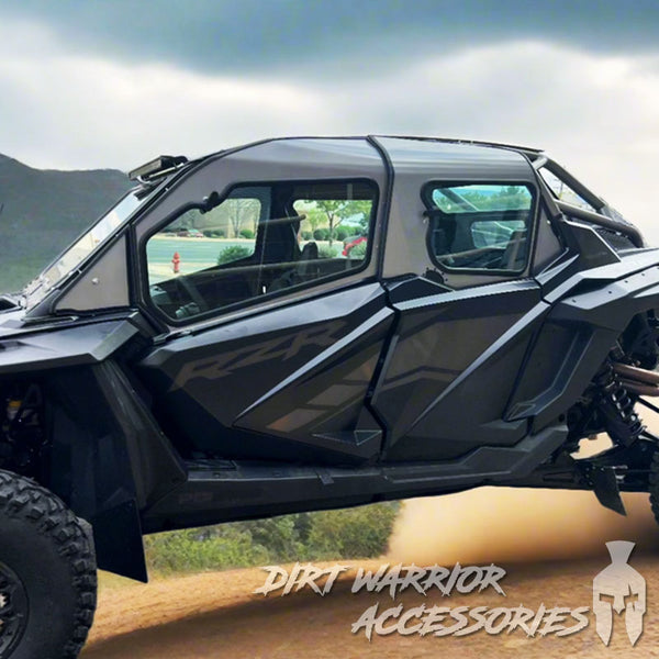 POLARIS RZR PRO R 4-SEAT 2022-24 Cab Enclosure "THE VAULT" Upper Side Doors & Panels (Patent Pending) Dirt Warrior Accessories