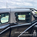 Side view of POLARIS RZR PRO R 4-SEAT 2022-24 Cab Enclosure "THE VAULT" Upper Side Doors & Panels (Patent Pending) Dirt Warrior Accessories