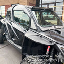 Side view of POLARIS RZR PRO R 4-SEAT 2022-24 Cab Enclosure "THE VAULT" Upper Side Doors & Panels (Patent Pending) Dirt Warrior Accessories