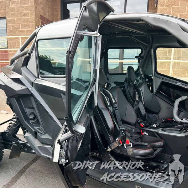 POLARIS RZR PRO R 4-SEAT 2022-24 Cab Enclosure "THE VAULT" Upper Side Doors & Panels (Patent Pending) Dirt Warrior Accessories