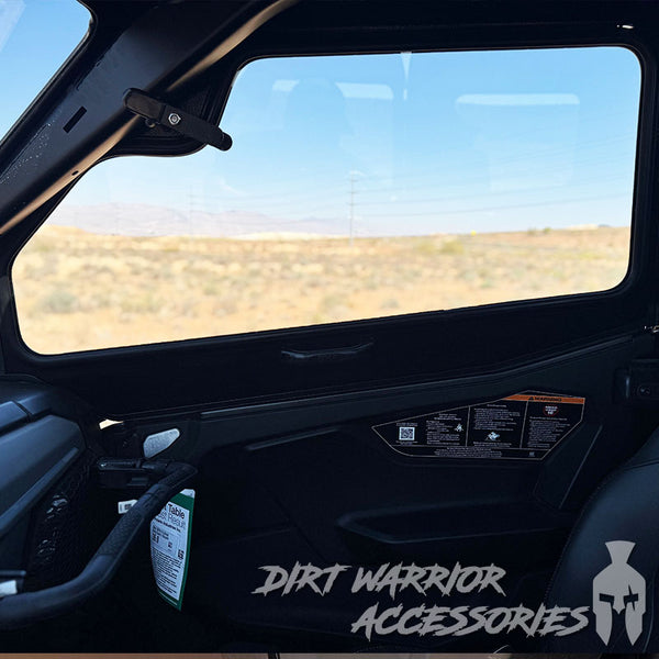 interior POLARIS RZR PRO R 4-SEAT 2025+ Cab Enclosure "THE VAULT" Upper Side Doors & Panels (Patent Pending) Dirt Warrior Accessories