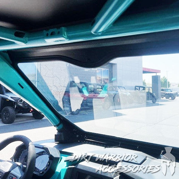 POLARIS RZR PRO R FRONT WINDSHIELD 2025+ Dirt Warrior Accessories interior with 
