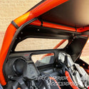 POLARIS RZR PRO R REAR WINDSHIELD W/ROCKFORD FOSGATE SYSTEM 2022-24 Dirt Warrior Accessories