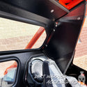 Close-up of POLARIS RZR PRO R REAR WINDSHIELD W/ROCKFORD FOSGATE SYSTEM 2022-24 Dirt Warrior Accessories