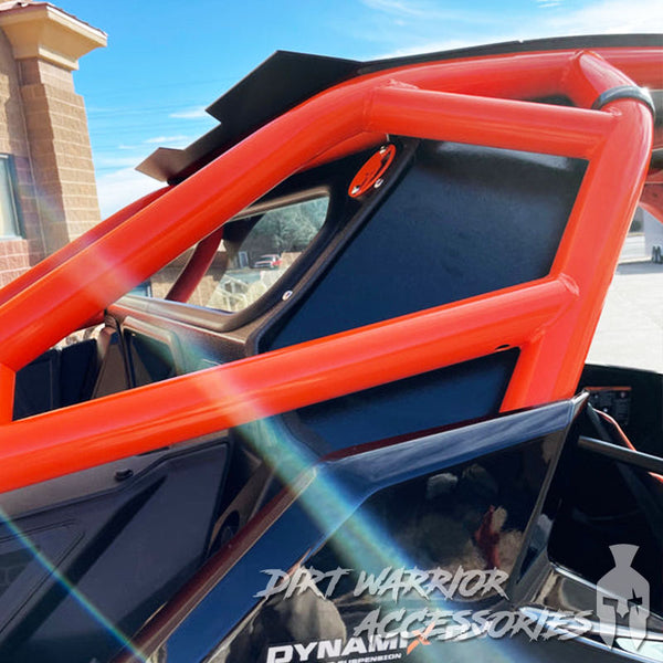 POLARIS RZR PRO R REAR WINDSHIELD W/ROCKFORD FOSGATE SYSTEM 2022-24 Dirt Warrior Accessories