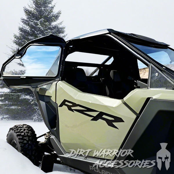 POLARIS RZR PRO S/PRO XP 2025 2-SEAT Cab Enclosure "THE VAULT" Upper Side Doors & Panels (Patent Pending)