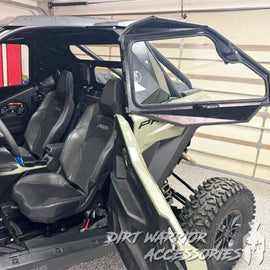 POLARIS RZR PRO S/PRO XP 2025 2-SEAT Cab Enclosure "THE VAULT" Upper Side Doors & Panels (Patent Pending) 'Dirt Warrior Accessories' 