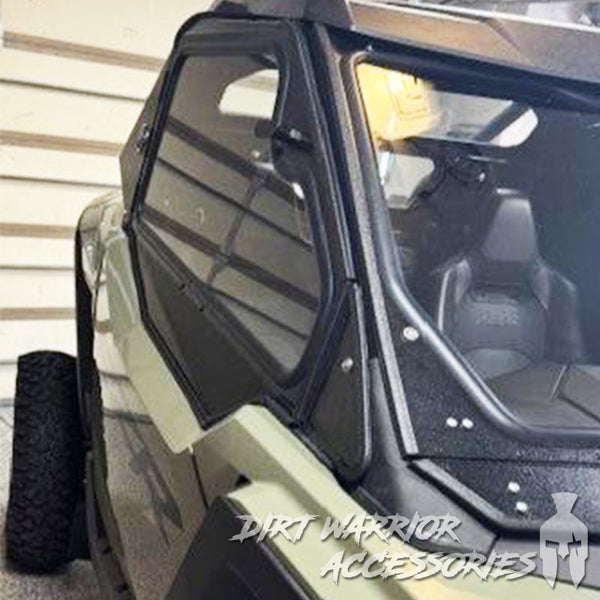 POLARIS RZR PRO S/PRO XP 2025 2-SEAT Cab Enclosure "THE VAULT" Upper Side Doors & Panels (Patent Pending)