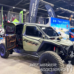 POLARIS RZR PRO SPRO XP 2025 4-SEAT Cab Enclosure THE VAULT Upper Side Doors & Panels (Patent Pending) Dirt Warrior Accessories