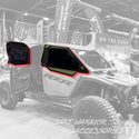 POLARIS RZR PRO S/PRO XP 2025 4-SEAT Cab Enclosure "THE VAULT" Upper Side Doors & Panels (Patent Pending)