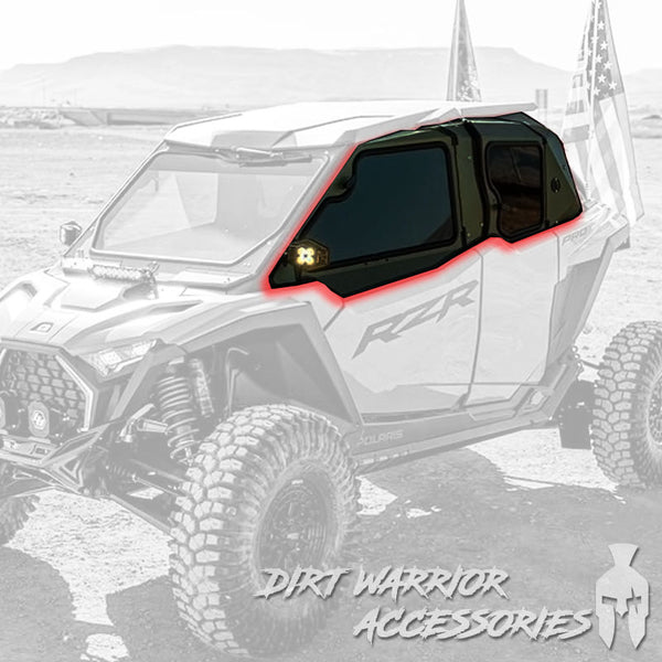 Polaris RZR Pro S / Pro XP 2025 4-Seat Cab Enclosure "THE VAULT" Upper Side Doors & Panels (Patent Pending)