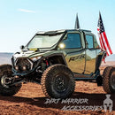 POLARIS RZR PRO S/PRO XP 2025 4-SEAT Cab Enclosure "THE VAULT" Upper Side Doors & Panels (Patent Pending) 'Dirt Warrior Accessories' 