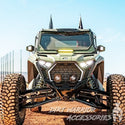 Off-road vehicle withPOLARIS RZR PRO S/PRO XP 2025 4-SEAT Cab Enclosure "THE VAULT" Upper Side Doors & Panels (Patent Pending)background - DIRT WARRIOR ACCESSORIES
