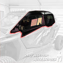 POLARIS RZR PRO XP / TURBO R 4-SEAT Cab Enclosure 2020-24 "THE VAULT" Upper Side Doors & Panels (Patent Pending)
