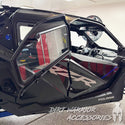 POLARIS RZR PRO XP / TURBO R 4-SEAT Cab Enclosure 2020-24 "THE VAULT" Upper Side Doors & Panels (Patent Pending) 'Dirt Warrior Accessories'.