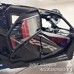 POLARIS RZR PRO XP / TURBO R 4-SEAT Cab Enclosure 2020-24 "THE VAULT" Upper Side Doors & Panels (Patent Pending) 'Dirt Warrior Accessories'.