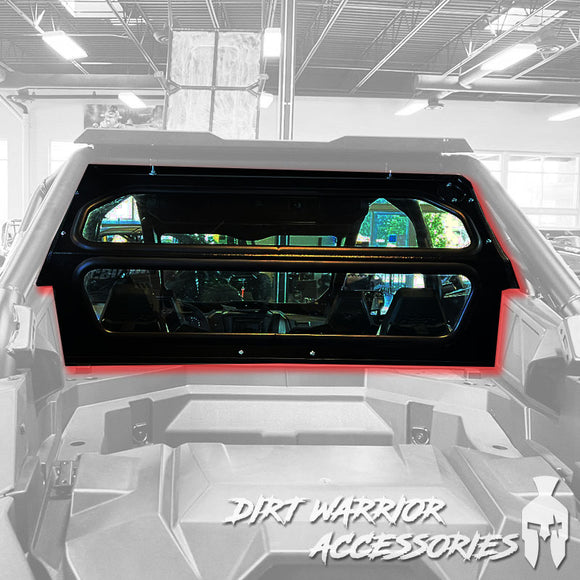 POLARIS RZR PRO XP / TURBO R REAR WINDSHIELD 2019-24