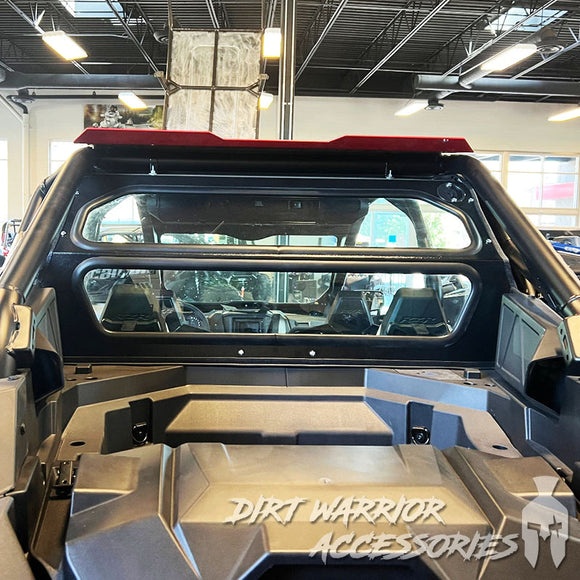 POLARIS RZR PRO XP TURBO R REAR WINDSHIELD 2019-24 Dirt Warrior Accessories