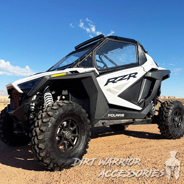 POLARIS RZR PRO XP Turbo R 2-SEAT VAULT 2019-24 Side Doors Panels Dirt Warrior Accessories