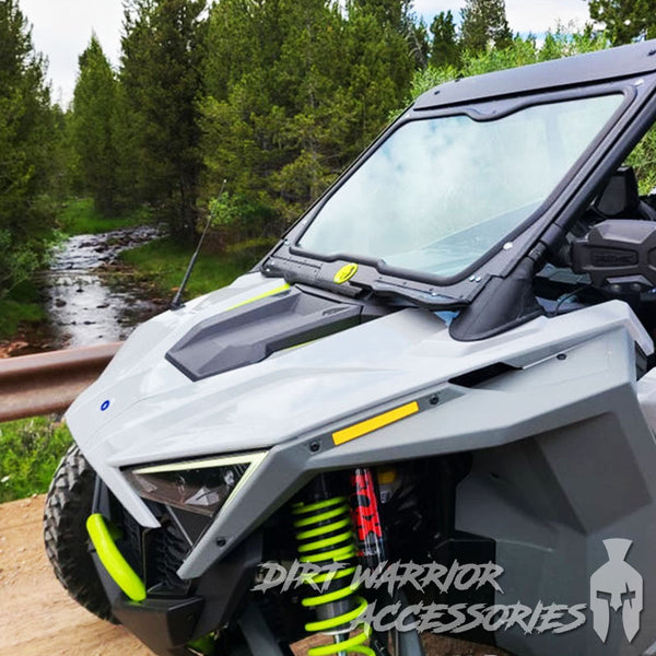 POLARIS RZR TURBO R FRONT WINDSHIELD 2022+ Dirt Warrior Accessories
