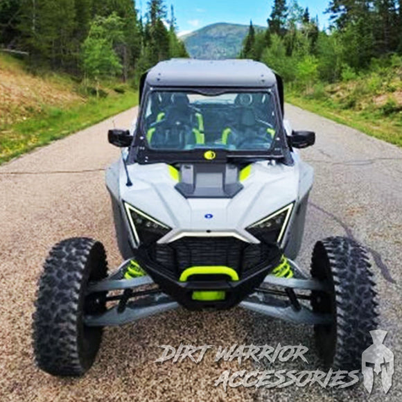 POLARIS RZR TURBO R FRONT WINDSHIELD 2022+ Dirt Warrior Accessories