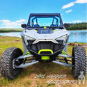 POLARIS RZR TURBO R FRONT WINDSHIELD 2022+ Dirt Warrior Accessories