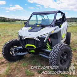 POLARIS RZR TURBO R FRONT WINDSHIELD 2022+ Dirt Warrior Accessories