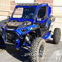 POLARIS RZR TURBO S 2-SEAT Cab Enclosure "THE VAULT" Upper Side Doors & Panels (Patent Pending) Dirt Warrior Accessories
