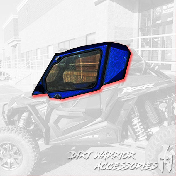 POLARIS RZR TURBO S 2-SEAT Cab Enclosure "THE VAULT" Upper Side Doors & Panels (Patent Pending)