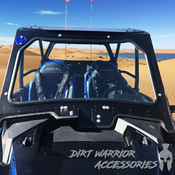 POLARIS RZR TURBO S FRONT WINDSHIELD 2018+ Dirt Warrior Accessories
