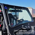 POLARIS RZR TURBO S FRONT WINDSHIELD 2018+ 'Dirt Warrior Accessories' 