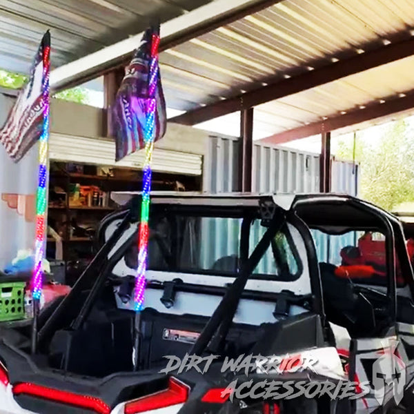 POLARIS RZR TURBO S REAR WINDSHIELD 2018+ Dirt Warrior Accessories