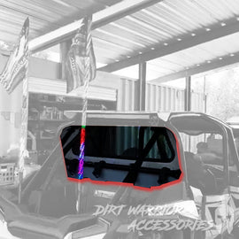 POLARIS RZR TURBO S REAR WINDSHIELD 2018+