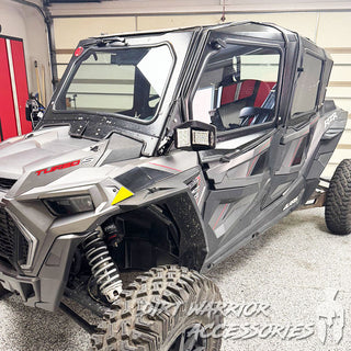 POLARIS RZR Turbo S 4-SEAT Cab Enclosure "THE VAULT" Upper Side Doors & Panels (Patent Pending)