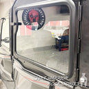 POLARIS RZR Turbo S 4-SEAT Cab Enclosure "THE VAULT" Upper Side Doors & Panels (Patent Pending) 'Dirt Warrior Accessories' 