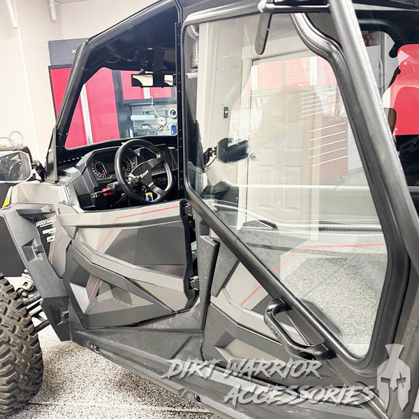 POLARIS RZR Turbo S 4-SEAT Cab Enclosure "THE VAULT" Upper Side Doors & Panels (Patent Pending)