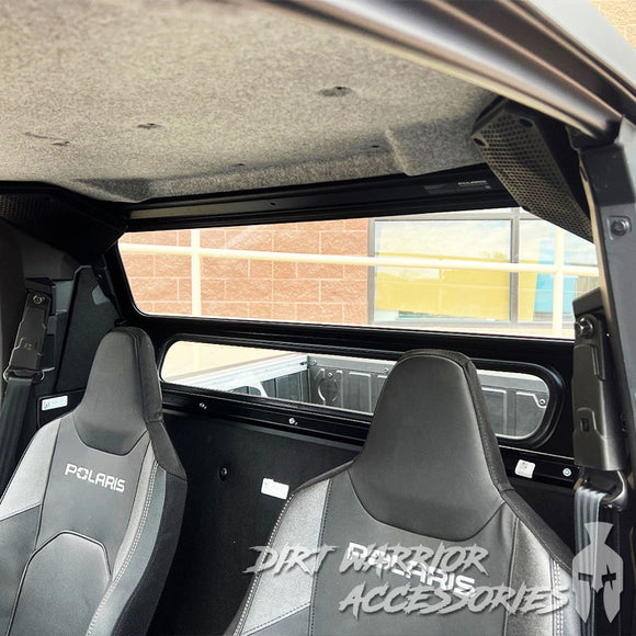 POLARIS XPEDITION XP REAR WINDSHIELD 2024+ INTERIOR VIEW 'Dirt Warrior Accessories' 
