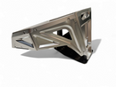 Machined Billet Front Winch Bumper Clear Anodize (Fits: Polaris RZR Pro R / Turbo R 2022-2025)
