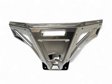 Machined Billet Front Winch Bumper Clear Anodize (Fits: Polaris RZR Pro R / Turbo R 2022-2025)