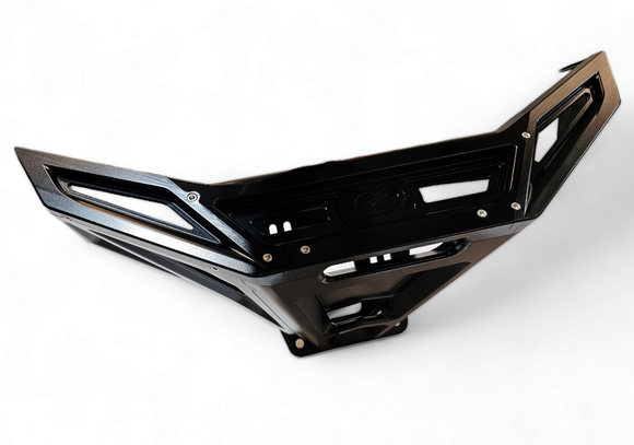 Machined Billet Front Winch Bumper Black Anodize (Fits: Polaris RZR Pro R / Turbo R 2022-2025)