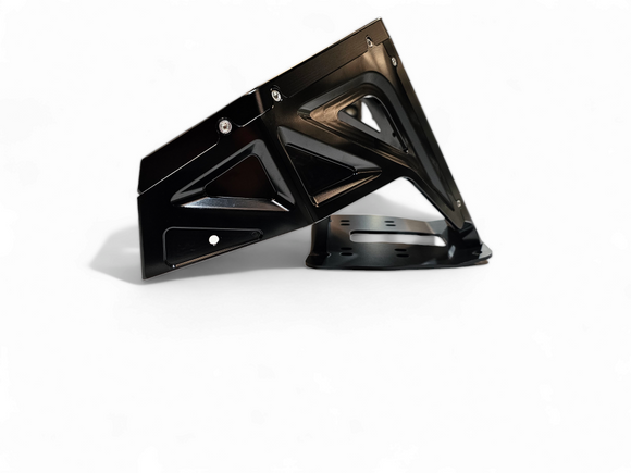 Machined Billet Front Winch Bumper Black Anodize (Fits: Polaris RZR Pro R / Turbo R 2022-2025)